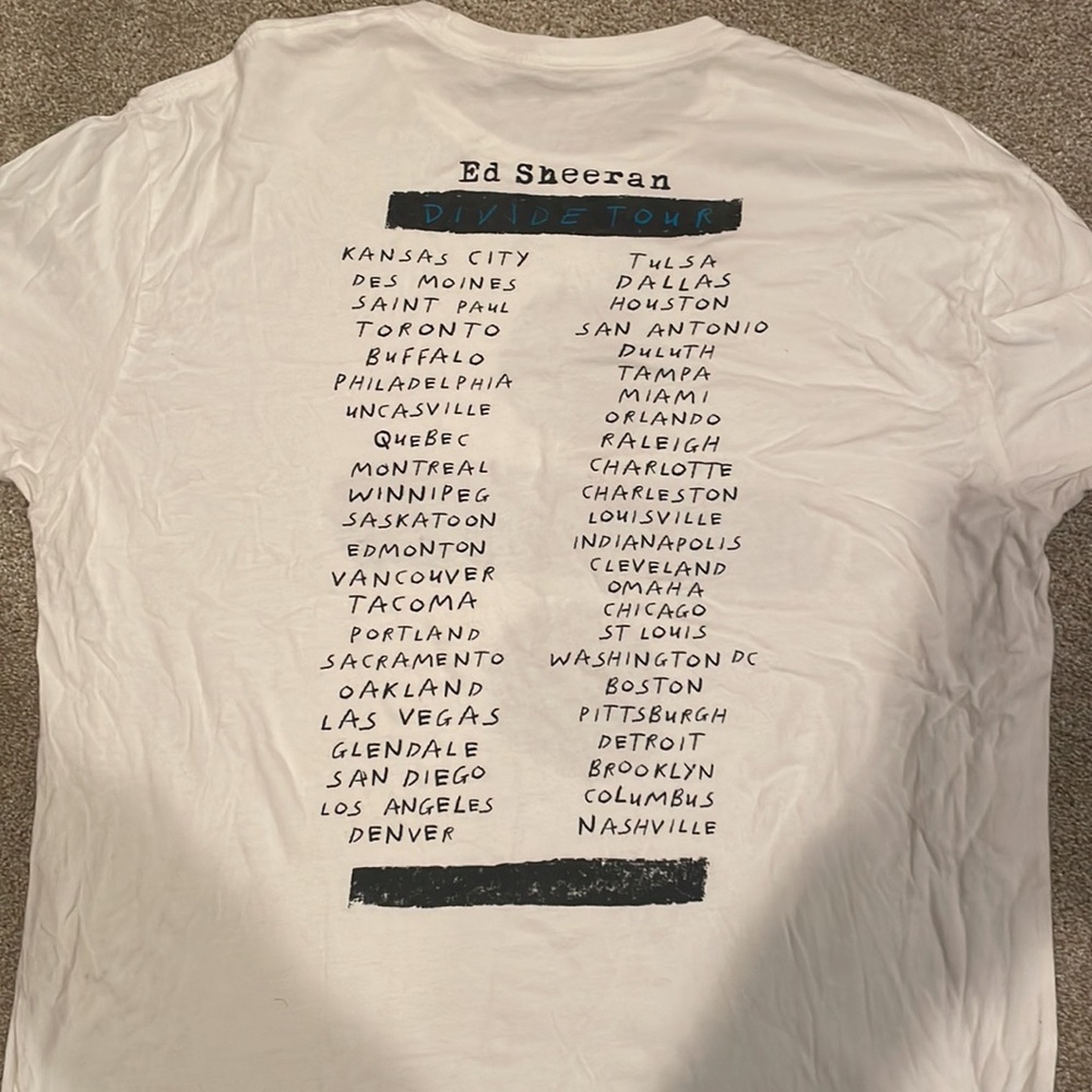 Divide Ed Sheeran T-shirt - Picture 2 of 2